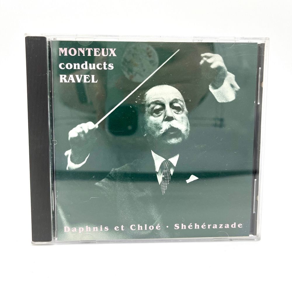Pierre Monteux Conducts Ravel Classical CD Daphnis‎ Chloe Sheherazade